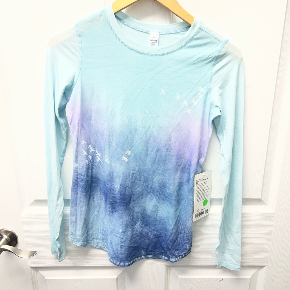 Ivivva Light Blue Long Sleeve Top
